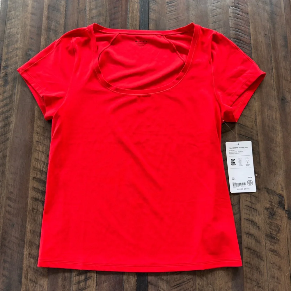 NWT Transcend Scoop Tee from Athleta. Size L. - Picture 8 of 8